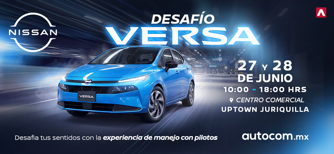 Desafio Versa, experiencia de manejo con pilotos, 27 y 28 de junio en Uptown Juriquilla